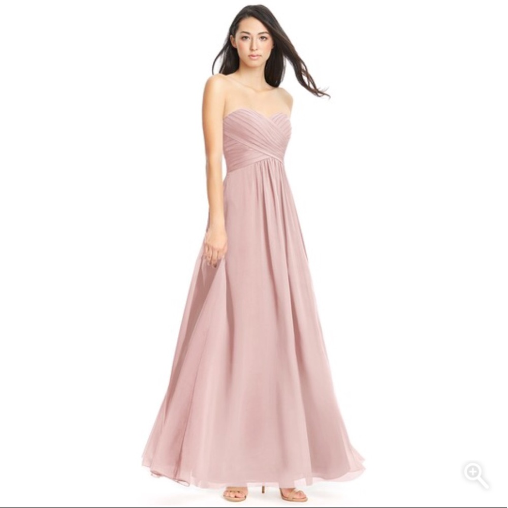 Azazie Dusty Rose Bridesmaid Dress size 2 / 4